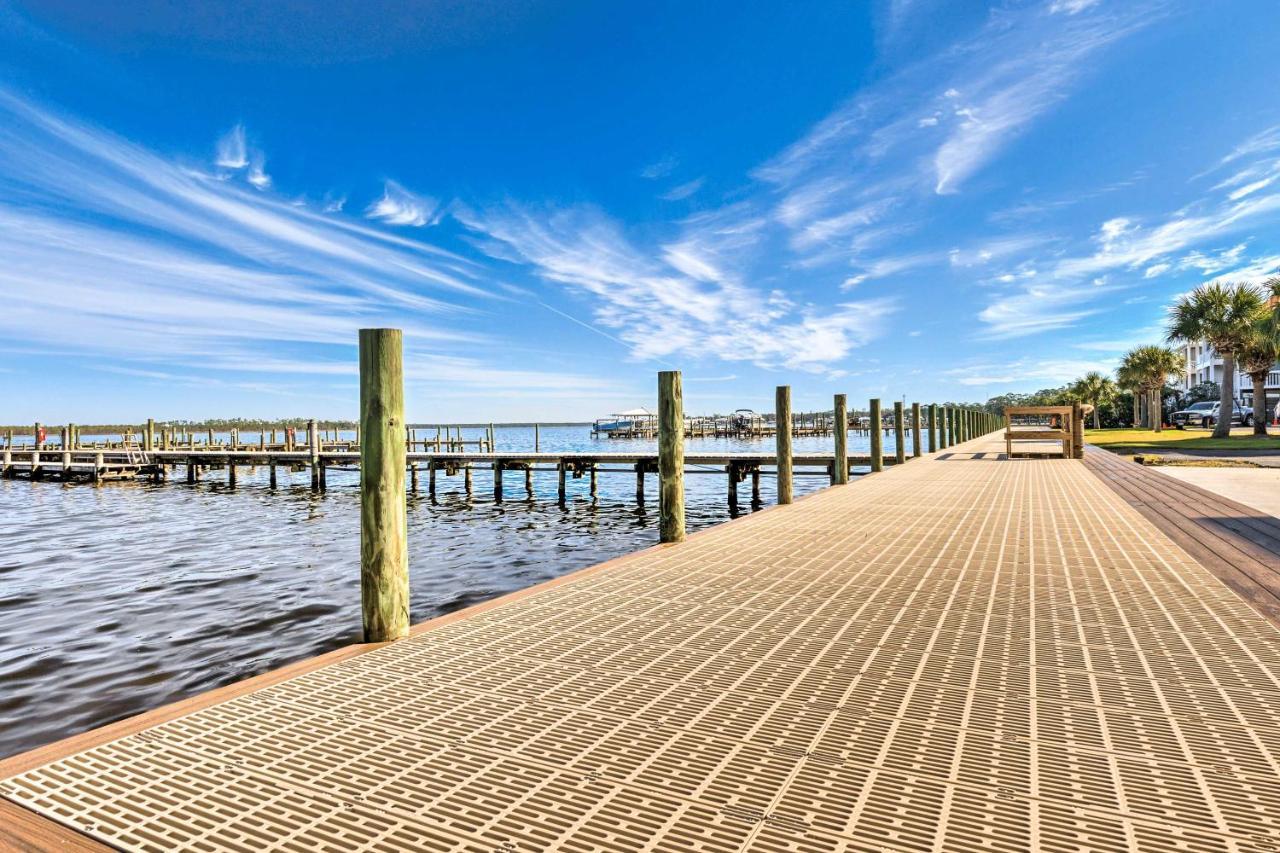 Orange Beach Condo Private Boat Dock And Ramp エクステリア 写真